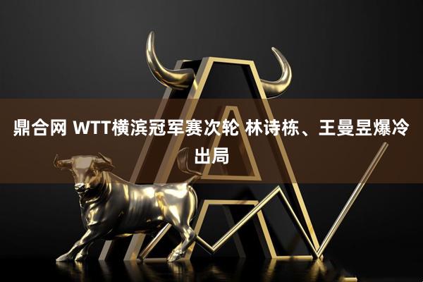鼎合网 WTT横滨冠军赛次轮 林诗栋、王曼昱爆冷出局