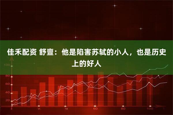 佳禾配资 舒亶：他是陷害苏轼的小人，也是历史上的好人
